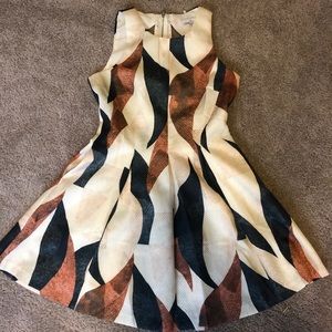 Printed Dress with a Pretty Open Back